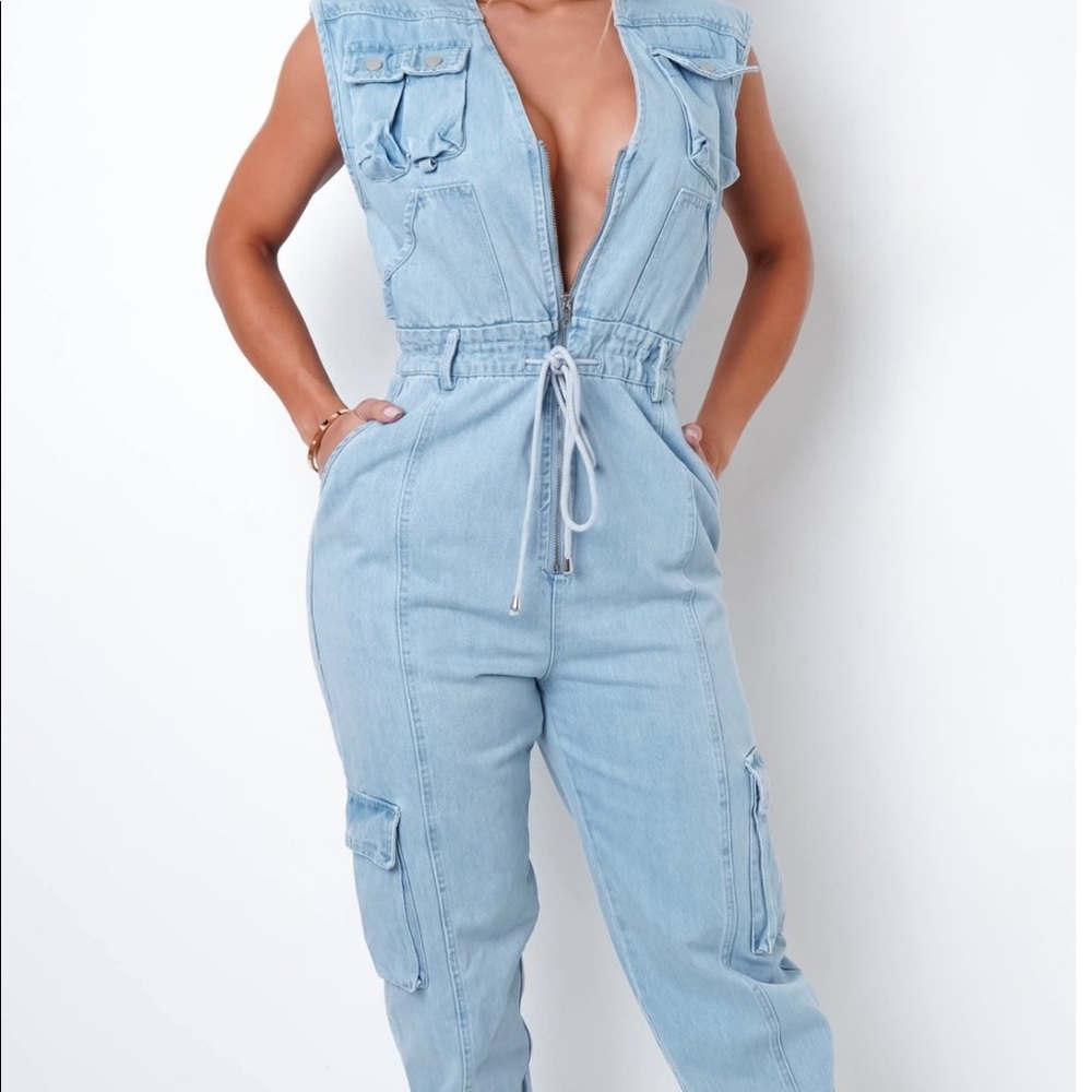 Denim Jumpsuit
